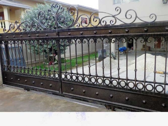 Custom steel grille and gate work